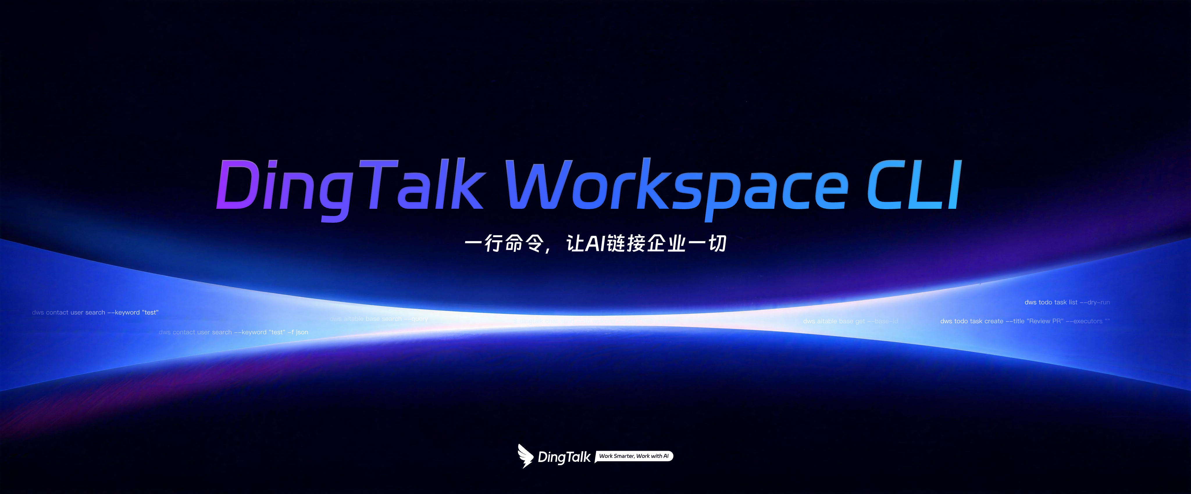 在 Claude / Cursor 里用一句话指挥钉钉 · dws 装进 AI Agent｜dws 专题 Ch.2